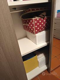 armadio  e cassettiera 