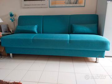Divano letto contenitore 3 posti