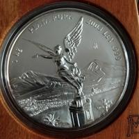 Moneta Libertad Messico. Kg 1 di argento puro.