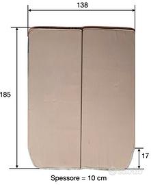 Materasso matrimoniale per camper e tenda