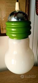 Lampada a sospensione vintage anni ’70 originale