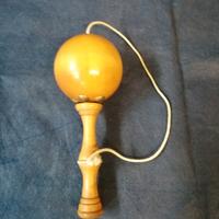 Antico gioco di abilità in legno