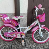 bici unicorno 16"