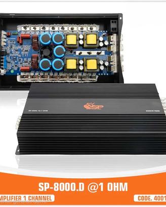 amplificatore 8000  sp audio