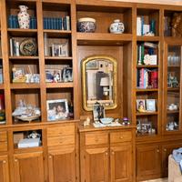 Mobile librerianin legno massello