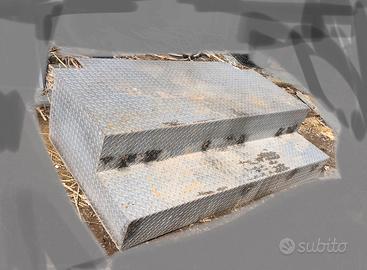 Pedana in lamiera antiscivolo