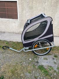 Trasportino bici per cani