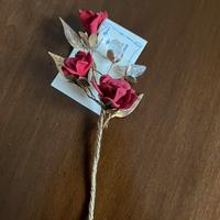 Piccolo mazzo di fiori in ceramica Capodimonte