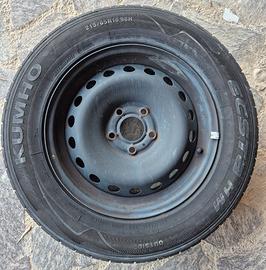 Ruota di scorta Nissan Qashqai 215/65 R16