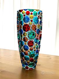 Vaso Zecchin Bolle vetro Murano usato-come nuovo