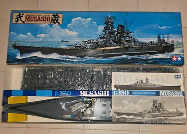Modellino Navale Musashi Tamiya  motorino elettric