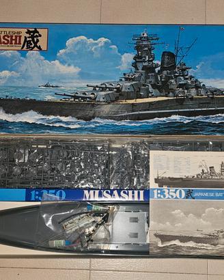 Modellino Navale Musashi Tamiya  motorino elettric