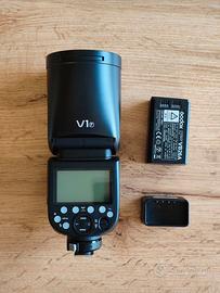 Flash GODOX V1 per Fuji