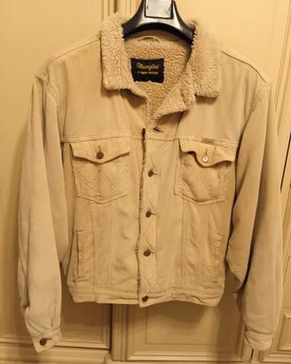 Giacca Wrangler sherpa