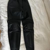Pantaloni moto in pelle Dainese S
