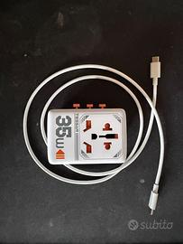 TESSAN 35W Adattatore Universale da Viaggio USB-C