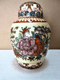 VASO - POTICHE CLOISONNE' CINESE FIRMATO