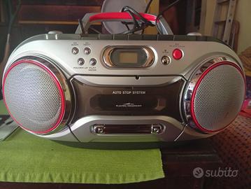 compatto vintage Y2K CD cassette radio MP3