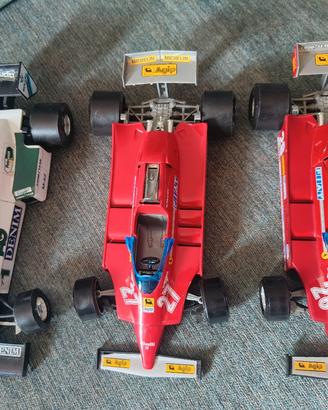 Lotto 3 Formula1  Burago scala 1/24 vintage