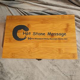 Set pietre in basalto per massaggi