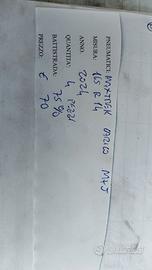 4 GOMME DA CARICO M+S 165R14