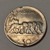 centesimi 50 ANNO 1921