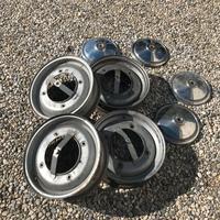 cerchi originali fiat 500 epoca con borchie crom.