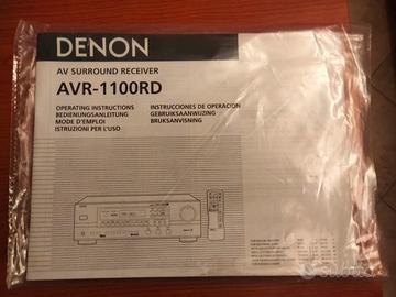 Denon avr-1100RD manuale 