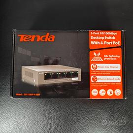 Switch Tenda TEF1105P-4-38W – 5 Porte 10/100Mbps 