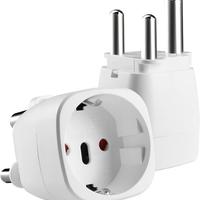 due adattatori spina presa elettrica Sudafrica