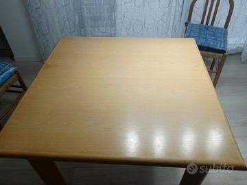 tavolo da pranzo frassino 4/8 posti 