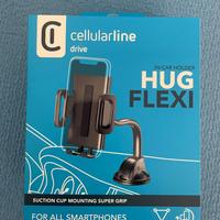 Cellularline HUG FLEXI - supporto telefono x auto