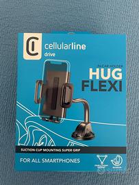 Cellularline HUG FLEXI - supporto telefono x auto