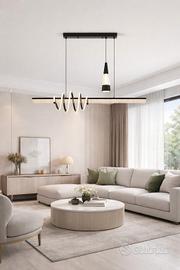 Lampadario moderno a sospensione Black