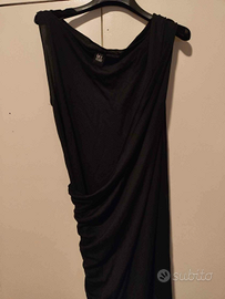 Gianfranco Ferrè vestito lungo nero