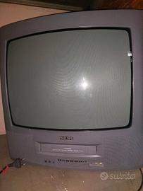 Tv Philips combo Vhs  + telecomando