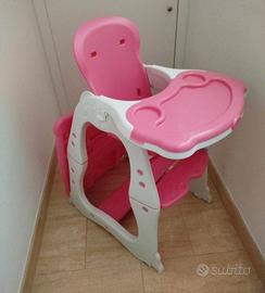 seggiolone evolutivo tavolo/sedia