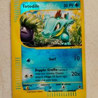 Totodile Reverse 134/165 expedition base set Pokem
