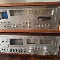 Marantz 2 stereo completi di woodcase