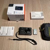 Fotocamera compatta Sony WX350 con zoom ottico 20X