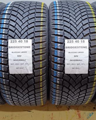 4 GOMME 225 40 18 BRIDGESTONE INV RIF4544