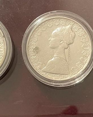 🪙lotto di 3 500 Lire d'argento,caravelle
