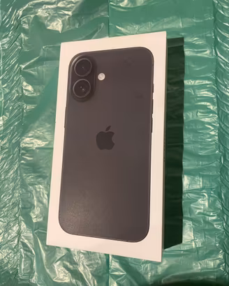 IPHONE 16 128 nuovo sigillato italiano!!!
