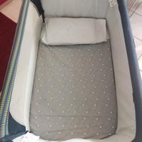 culla Chicco Next2Me jeans denim
