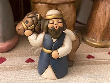 Cavaliere con cavallo presepe Thun classico