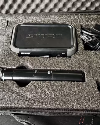 SHURE Microfono Wireless SM58+Ricevitore+Valigia