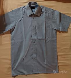 Camicia manica corta, tg. 37, uomo