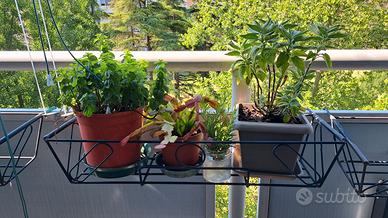 Fioriere porta vasi da balcone