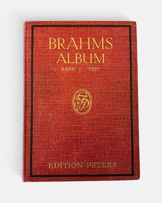 Johannes Brahms Album Band I Peters Voce Pianofor