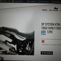 KTM 1290 SADVS - Telaio SHAD portavaligie laterali